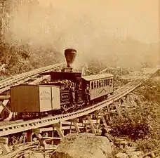 Leaving the depot c. 1880s