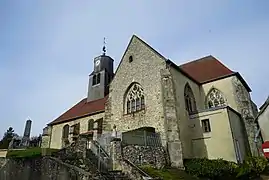 The church in Brugny