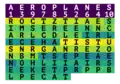 Step 2: The columns from step 1 are written into the second grid (which has the key AEROPLANES).