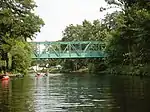 The Triglawbrücke bridge at Hessenwinkel