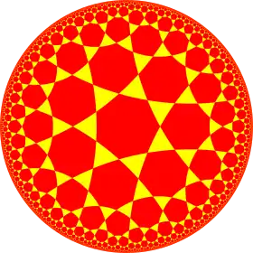 Triheptagonal tiling