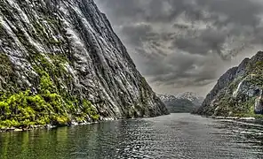 View of the fjord