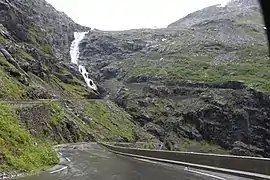 Trollstiggen near Stigfossen