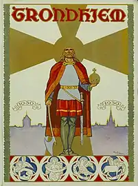 Martyr-King Olaf II Haraldsson, Enlightener of Norway.