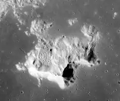 Apollo 15 mapping camera image of the central peak