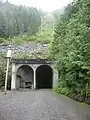 The west entrance to the Snoqualmie Tunnel