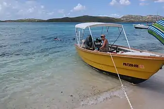 Tourists in Culebrita