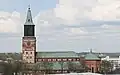 View of the cathedral from Vartiovuori hill