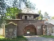 Gate tower at the Golești court