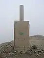 Triangulation station at the peak of the Turó de l'Home