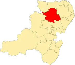 Location of the ward