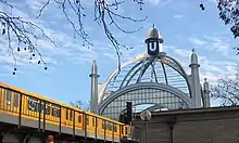 In 2002 U-Bahn station Nollendorfplatz received a glass dome that closely resembles the destroyed original by Cremer & Wolffenstein