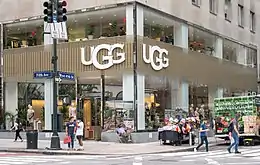 UGG flagship store on Fifth Avenue