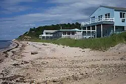 Cutchogue waterfront on Long Island Sound