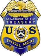 IRS-CI Special Agent Badge