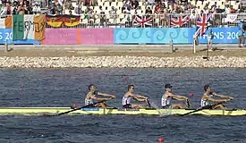 USA men's lightweight coxless four at Athens Olympics