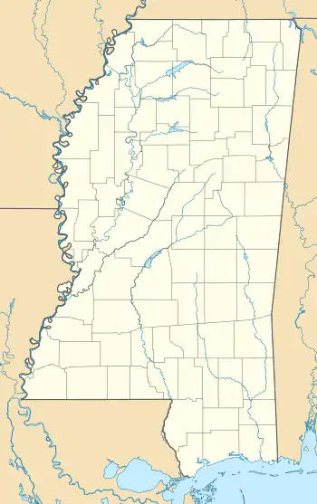 DeLisle is located in Mississippi