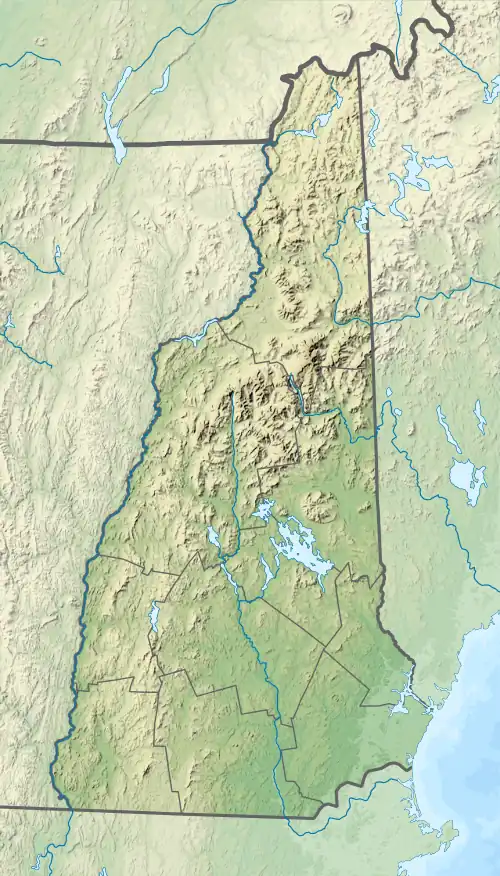 Crotched Mountain is located in New Hampshire