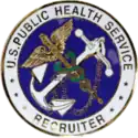 U.S. Public Health Service Commissioned Corps Recruiter Badges