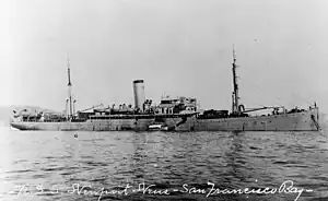 SS Odenwald as USS Newport News (AK-3)