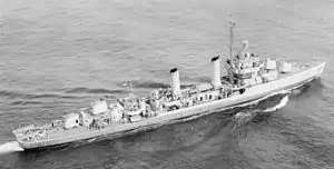 USS Thorn (DD-647) underway c1943.