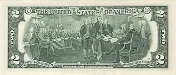 U.S. $2 bill