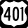 U.S. Highway 401 Business marker