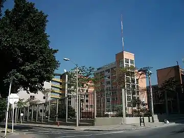 North view of the older main campus