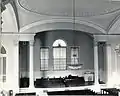 Vintage interior view of the Ira Allen Chapel (undated)