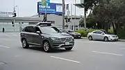 Testing a Volvo XC90 self-driving car in San Francisco