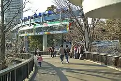 Toei Ueno Zoo Monorail in Tokyo