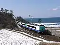 485-3000 series Inaho limited express, Kosagawa - Kamihama, March 2014