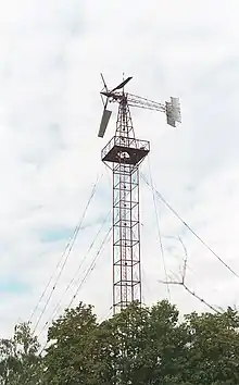 Wind turbine in Kursk (in work 1931-1936)