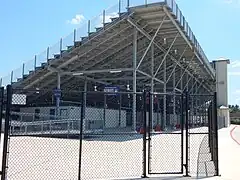 Under the Grandstands - North side