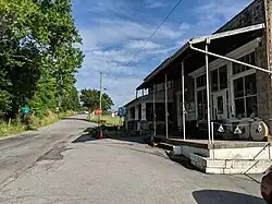 Main intersection and Unger's Store