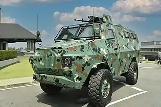 Unicob 4x4 Mine-Resistant Ambush Protected (MRAP) manufactured by SLEME