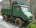 1966 Unimog 411c with a self-made cab