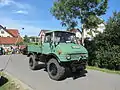 Unimog 421 with closed cab