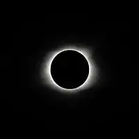 Totality as seen from Sweetwater, Tennessee