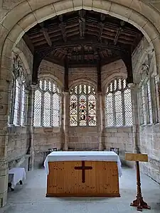 Apse of the upper chapel