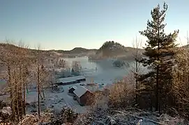 View near the Haukenesfjorden