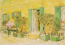 Exterior of a Restaurant at AsnièresSummer, 1887Van Gogh Museum, Amsterdam (F321)