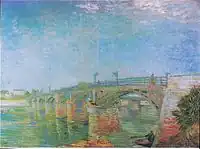 The Seine Bridge at AsnièresSummer, 1887Menil Collection, Houston (F240)