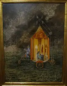 Remedios Varo (Mexico) Roulotte, 1956