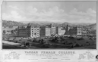 Vassar College in ca 1862