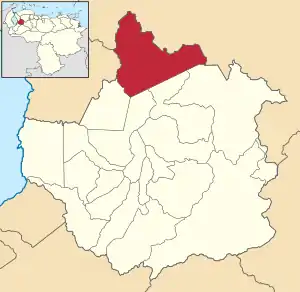 Location in Trujillo