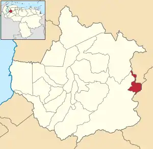 Location in Trujillo