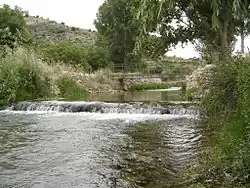 Huerva River in Vistabella