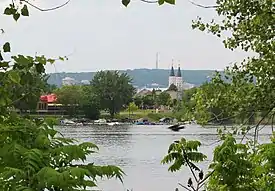 Verdun seen from Nun's Island