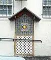 Alleyway handicap entrance for Versace Mansion